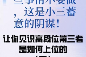 知道什么策略能让第三者放弃吗