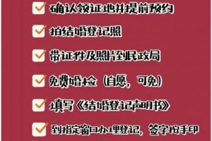 如果我们想要在同一天领证，需要做哪些准备工作