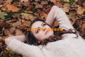 2025年12月15日结婚好吗