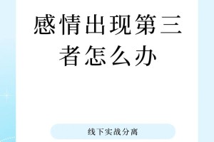 第三者感情纠纷怎么解决