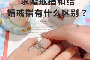 求婚戒指和结婚戒指是同一个吗