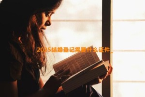 2025结婚登记需要什么证件