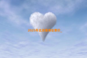 2025年北京婚博会票价