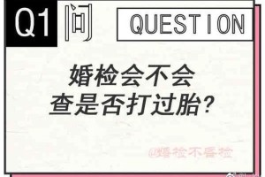 婚检时会涉及哪些隐私问题