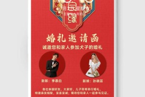 给我一个结婚微信邀请函的模板行吗