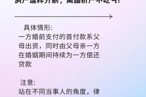 二婚财产分割有哪些法律限制