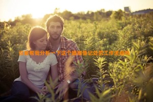 你能帮我分析一下这个婚姻登记处的工作流程吗