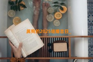 属狗的2025结婚吉日