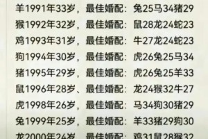 1980年女猴的婚姻家庭