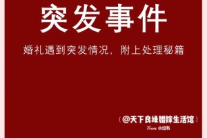 婚礼上最常见的20个意外事件