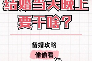 新婚之夜要干什么