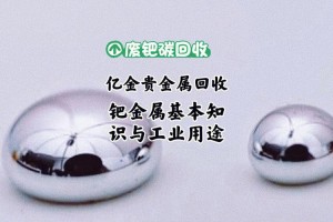 钯金的工业应用前景如何