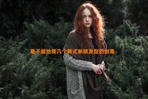 能不能给我几个韩式新娘发型的创意