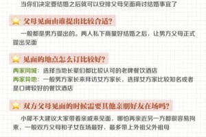 首次见家长应该注意哪些礼仪和行为举止