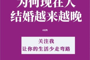 为什么有些人会选择晚婚