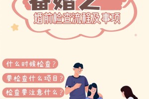 婚检前需要做哪些准备工作