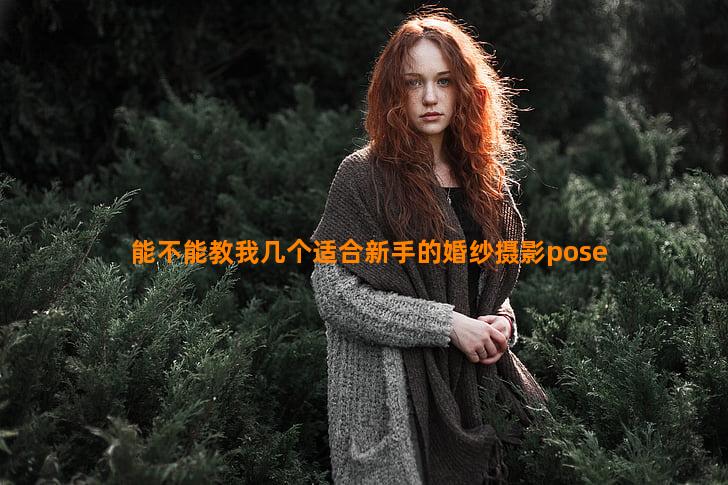 能不能教我几个适合新手的婚纱摄影pose