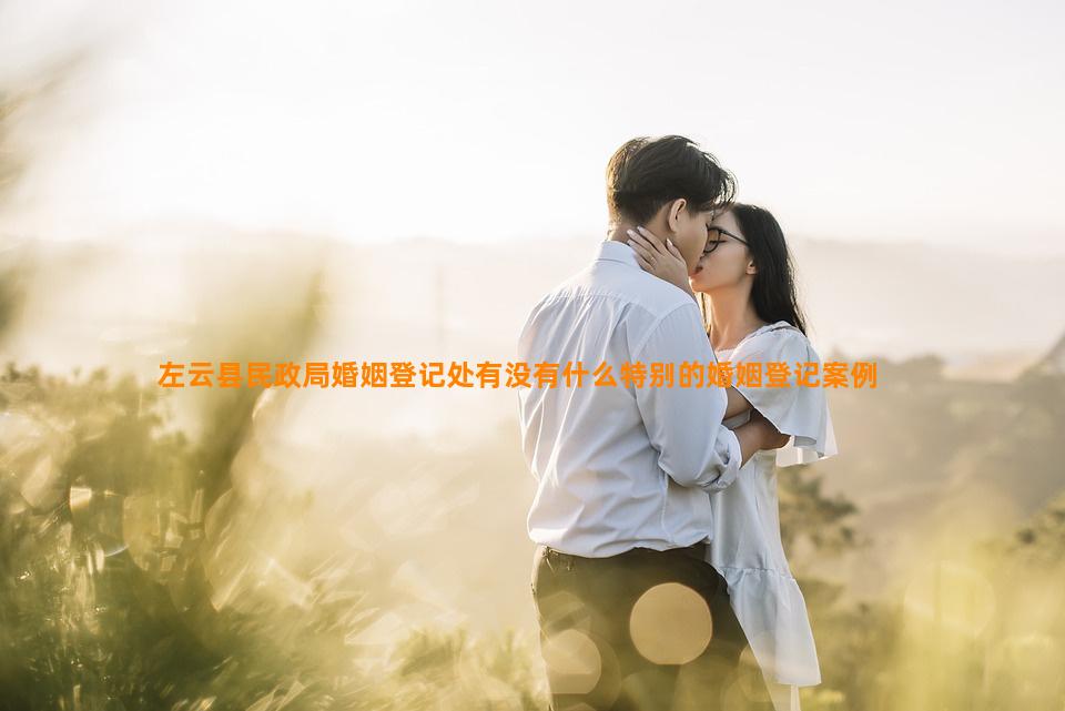 左云县民政局婚姻登记处有没有什么特别的婚姻登记案例