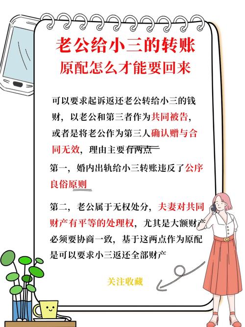 如果想要追回小三的钱，我应该怎么做