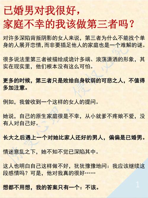 如果我是第三者，我会怎么做