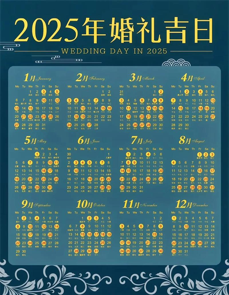 2025年结婚选什么日子好呢