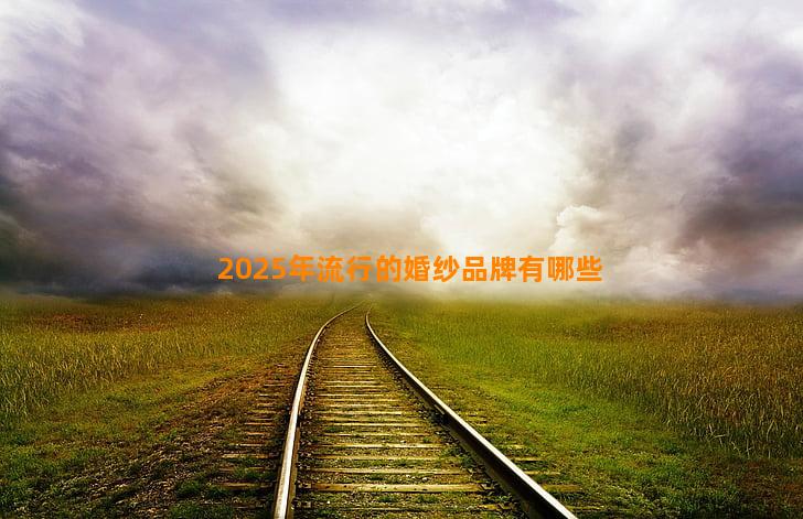 2025年流行的婚纱品牌有哪些