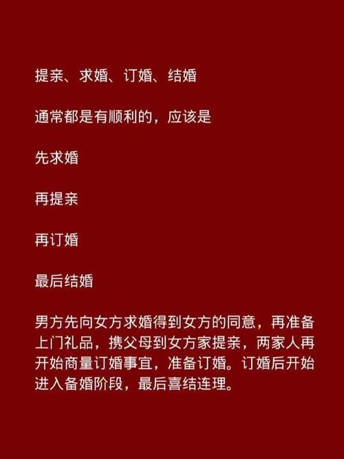 如何处理提亲、求婚、订婚、结婚这四个过程中的人际关系