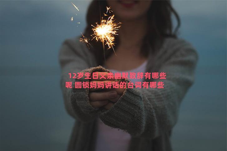 12岁生日父亲幽默致辞有哪些呢 圆锁妈妈讲话的台词有哪些