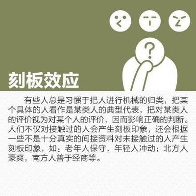 刻板效应的积极作用