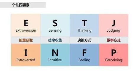 MBTI类型与个人性格的关系