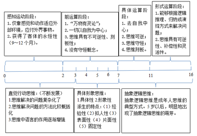 皮亚杰直觉思维阶段