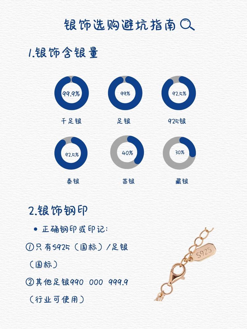 纯银首饰选购指南  银首饰选购注意事项
